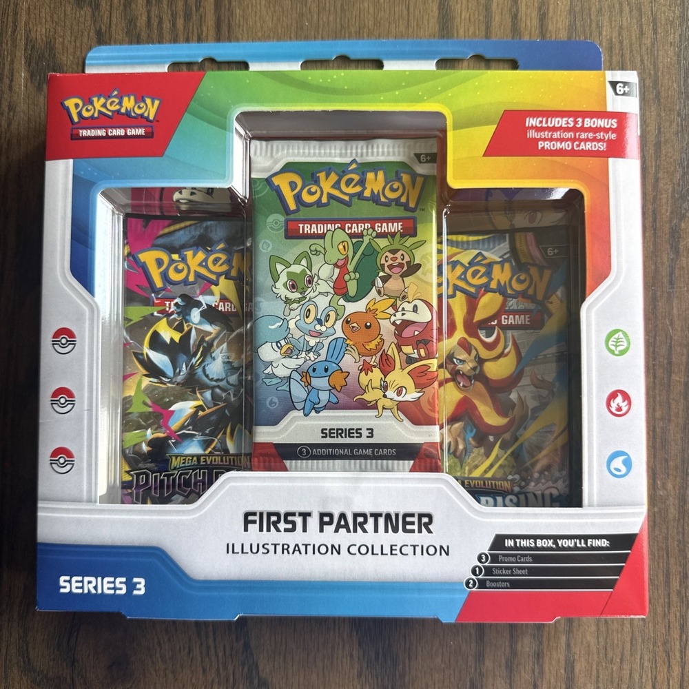 Pokémon First Partner Illustration Collection Series 3 sealed